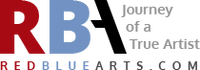 redbluearts logo