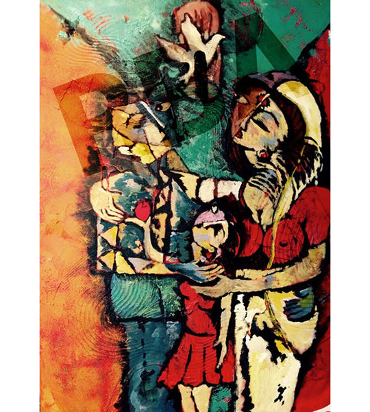 Contemporary Indian Art Houston | Mix Media On Canvas | Gopaal Seyn