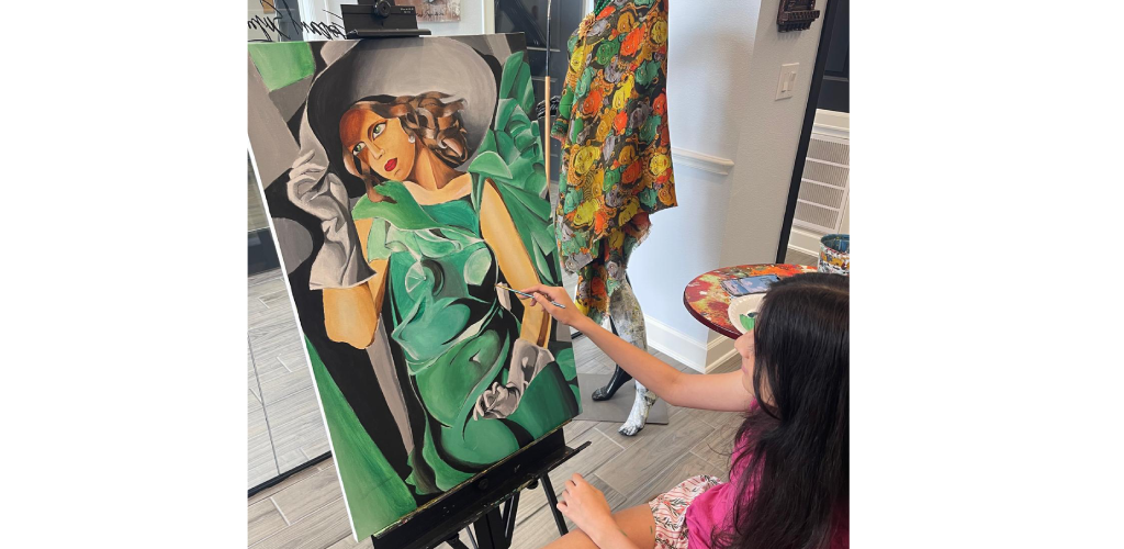 The Hidden Benefits of Learning to Paint