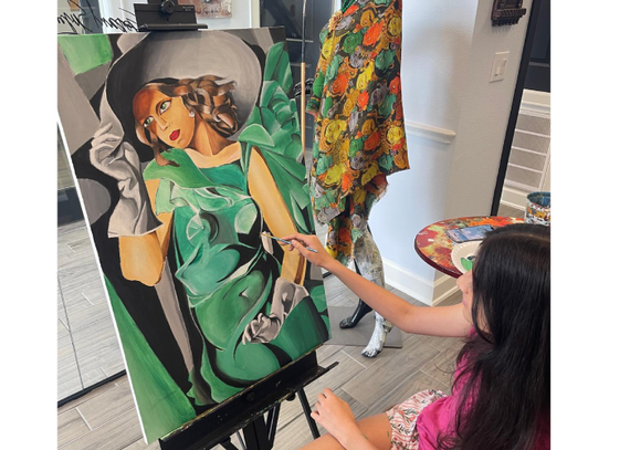 The Hidden Benefits of Learning to Paint