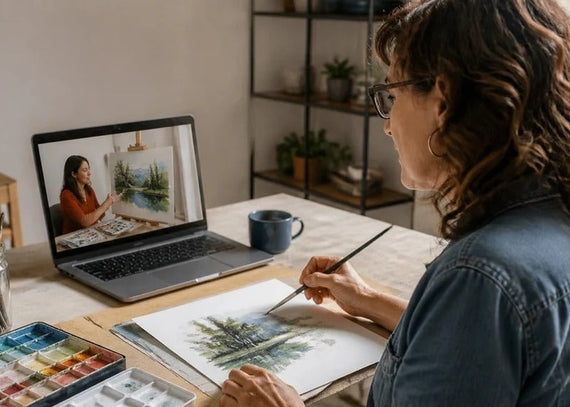 Online Art Classes for Adults: Getting Started