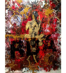 Contemporary Indian Art Houston | Mix Media On Canvas | Gopaal Seyn